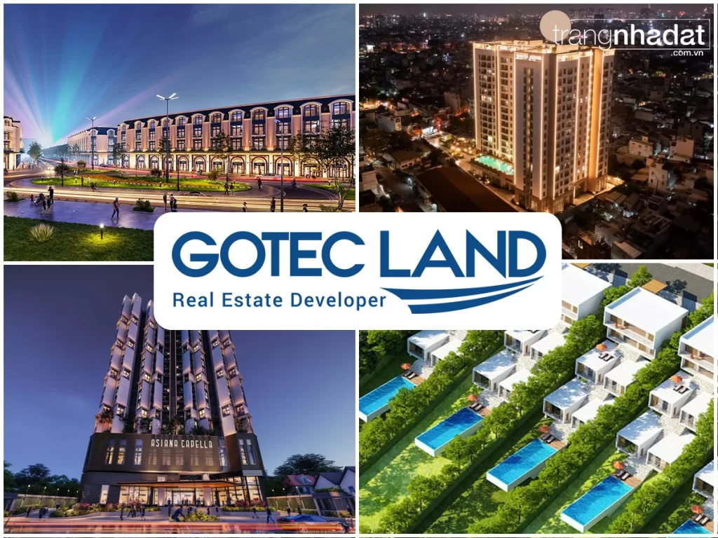 Một vài dự án BĐS của chủ đầu tư Gotec Land