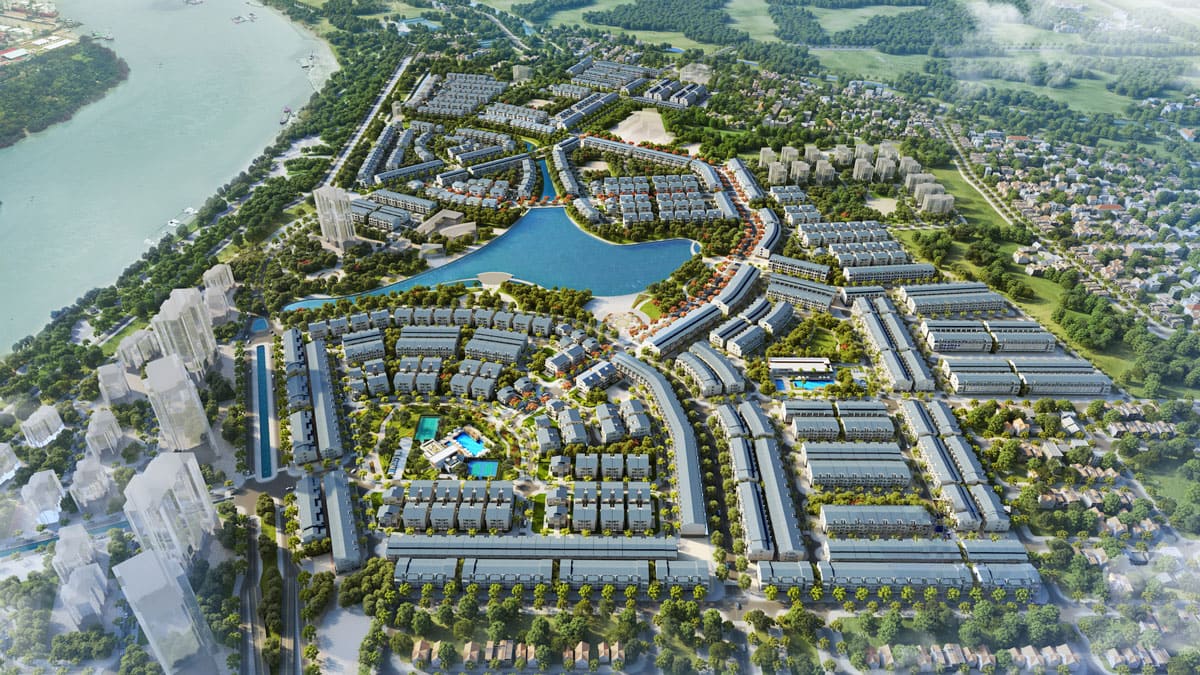 Khu đô thị Eco Rivers Hải Dương của tập đoàn Ecopark