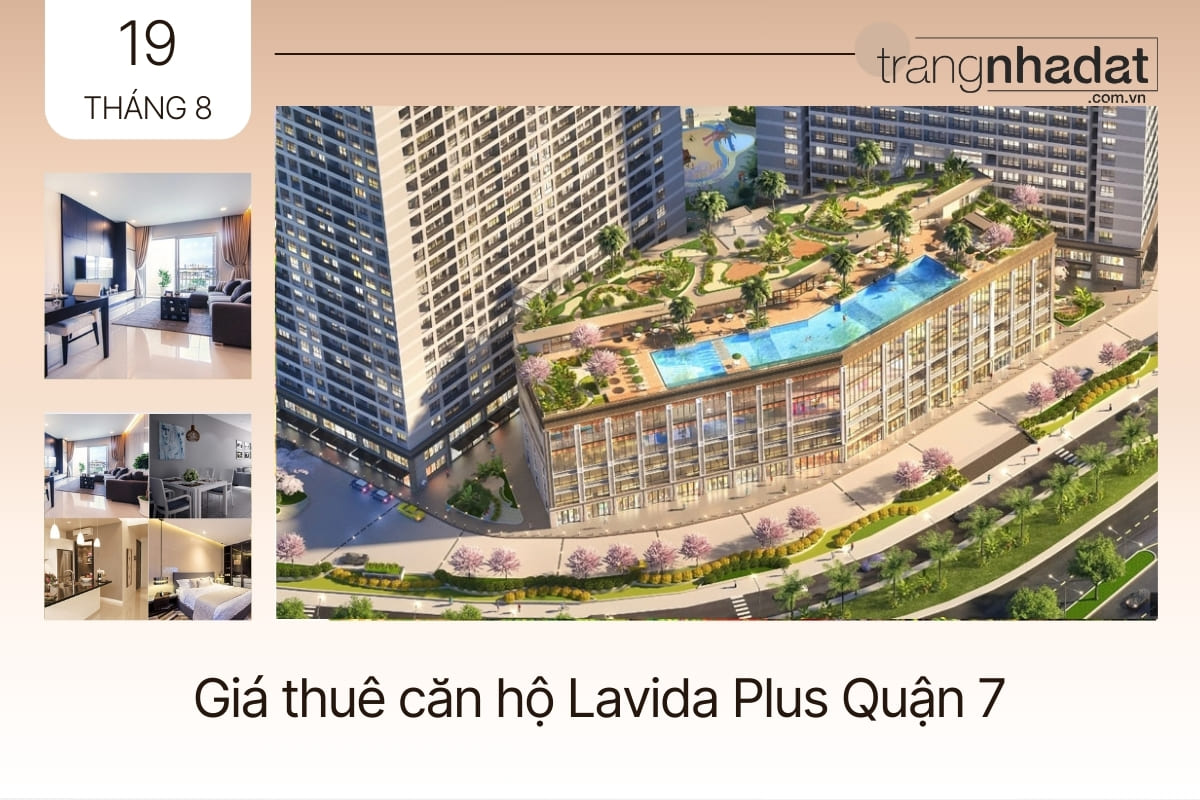 Giá thuê căn hộ Lavida Plus