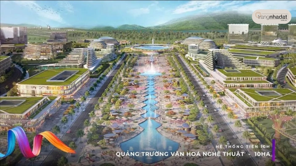 Quảng trường nghệ thuật tại Caraworld