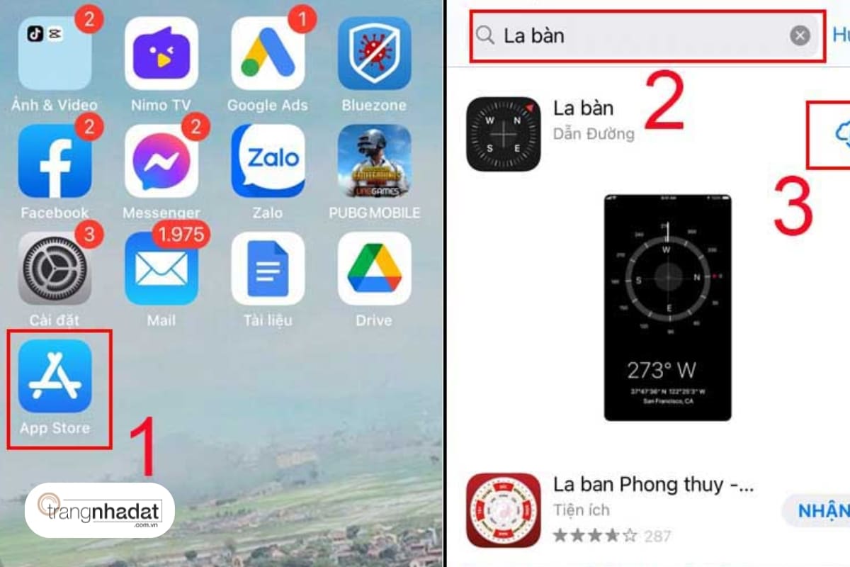 Tải La bàn trên App Store