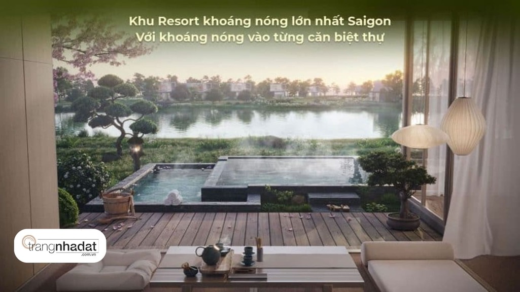 Tiện ích nội khu của phân khu Onsen Village