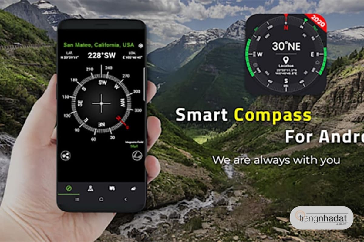 Ứng dụng la bàn Smart Compass