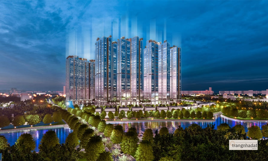 Sự lung linh huyền diệu của Sunshine Sky City khi màn đêm buông xuống